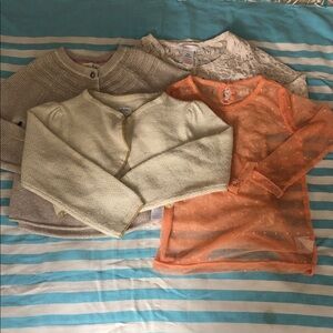 Cardigan and Layering Shirt Bundle